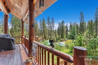 This log-sided home in Garden Valley has been lovingly on Terrace Lakes Golf Resort in Idaho - for sale on GolfHomes.com, golf home, golf lot