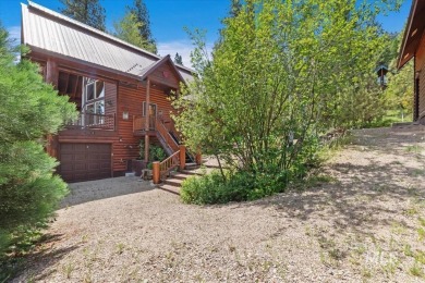 This log-sided home in Garden Valley has been lovingly on Terrace Lakes Golf Resort in Idaho - for sale on GolfHomes.com, golf home, golf lot
