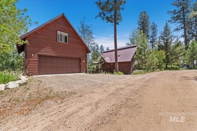 This log-sided home in Garden Valley has been lovingly on Terrace Lakes Golf Resort in Idaho - for sale on GolfHomes.com, golf home, golf lot