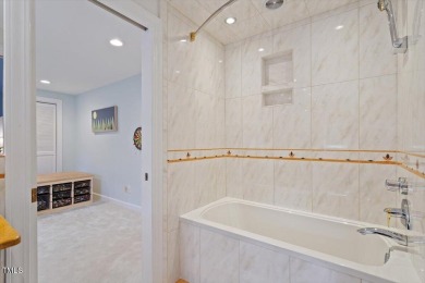 Stunning spacious home just off the 17th tee box in The Oaks on Chapel Hill Country Club in North Carolina - for sale on GolfHomes.com, golf home, golf lot