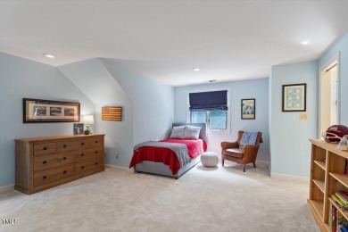 Stunning spacious home just off the 17th tee box in The Oaks on Chapel Hill Country Club in North Carolina - for sale on GolfHomes.com, golf home, golf lot