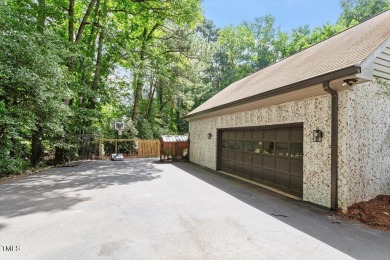 Stunning spacious home just off the 17th tee box in The Oaks on Chapel Hill Country Club in North Carolina - for sale on GolfHomes.com, golf home, golf lot