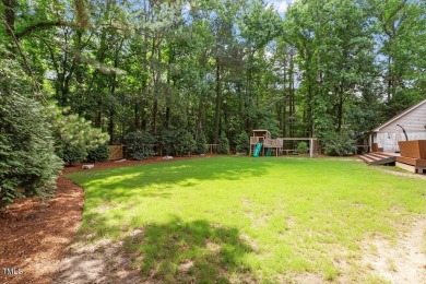 Stunning spacious home just off the 17th tee box in The Oaks on Chapel Hill Country Club in North Carolina - for sale on GolfHomes.com, golf home, golf lot