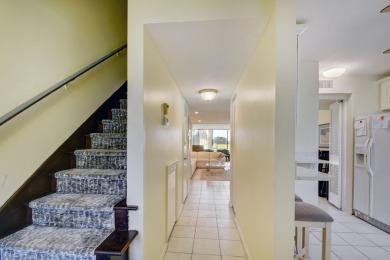 Beautifully maintained 3-bedroom, 3-bath corner unit on the golf on Fountains Golf and Country Club in Florida - for sale on GolfHomes.com, golf home, golf lot
