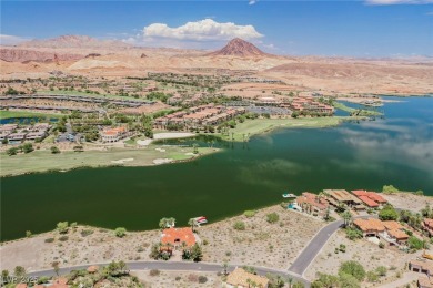Oversized dock with HydroHoist boat lift and a 21' twin-screw on South Shore At Lake Las Vegas in Nevada - for sale on GolfHomes.com, golf home, golf lot
