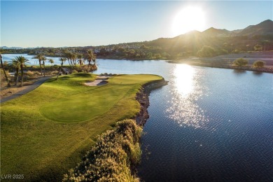 Oversized dock with HydroHoist boat lift and a 21' twin-screw on South Shore At Lake Las Vegas in Nevada - for sale on GolfHomes.com, golf home, golf lot