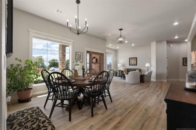 This stunning 4-bedroom, 2.5 bath home is perfectly situated on on Wolf Ridge Golf Course in Oklahoma - for sale on GolfHomes.com, golf home, golf lot