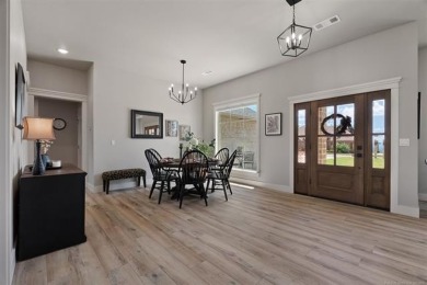 This stunning 4-bedroom, 2.5 bath home is perfectly situated on on Wolf Ridge Golf Course in Oklahoma - for sale on GolfHomes.com, golf home, golf lot