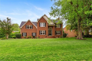 Stunning Colonial style home features 4 bedrooms, 2.5 bath on Cedar Point Country Club in Virginia - for sale on GolfHomes.com, golf home, golf lot