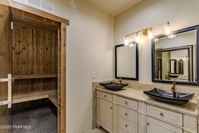 Discover a rare fusion of old-world elegance & cutting-edge on StoneRidge Golf Course in Arizona - for sale on GolfHomes.com, golf home, golf lot