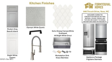 Welcome to your dream home, a stunning new construction by local on Woodlake Country Club in North Carolina - for sale on GolfHomes.com, golf home, golf lot