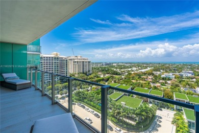 Gorgeous finely finished flow-through unit at the exclusive on Crandon Golf At Key Biscayne in Florida - for sale on GolfHomes.com, golf home, golf lot