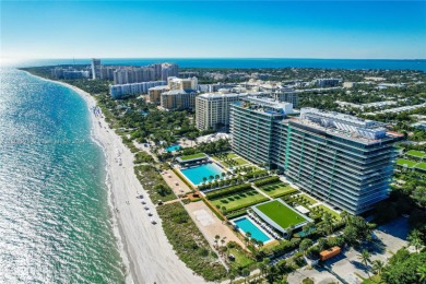 Gorgeous finely finished flow-through unit at the exclusive on Crandon Golf At Key Biscayne in Florida - for sale on GolfHomes.com, golf home, golf lot