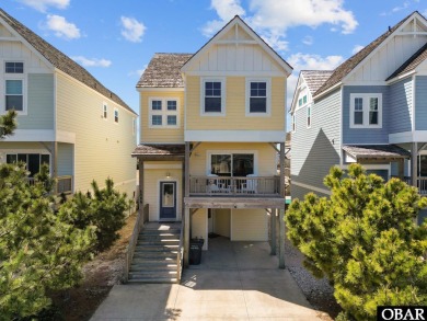GOLF COURSE FRONTAGE + SOUND VIEWS + OCEAN PEEKS + PRIVATE POOL on Nags Head Golf Links in North Carolina - for sale on GolfHomes.com, golf home, golf lot