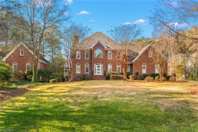 Gorgeous custom-built, full brick home that overlooks the 11th on Old North State Club in North Carolina - for sale on GolfHomes.com, golf home, golf lot
