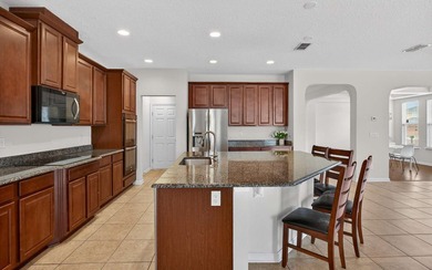 Attention golfers! This expansive 5BR/3BA/2 offices, energy on King and Bear Golf Course/World Golf Village in Florida - for sale on GolfHomes.com, golf home, golf lot