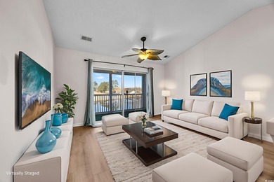 Great golf course and water views from this top floor condo in on Aberdeen Golf and Country Club in South Carolina - for sale on GolfHomes.com, golf home, golf lot