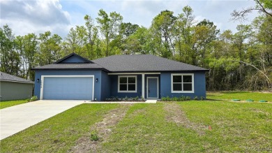 Citrus Springs * BUILT in 2025 - just completed * 3BR 2BATH on Citrus Springs Country Club in Florida - for sale on GolfHomes.com, golf home, golf lot