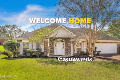 Charming 3 bedroom, 2 bath home in the highly desirable on Castlewoods Golf Club in Mississippi - for sale on GolfHomes.com, golf home, golf lot