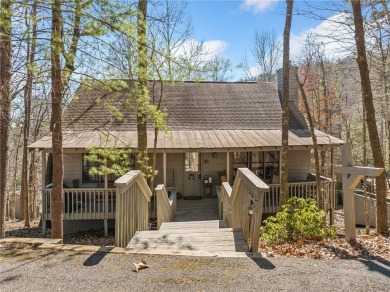 Charming Cabin in Buckskull Hollow Neighborhood of Big Canoe on Big Canoe Golf Club - Cherokee in Georgia - for sale on GolfHomes.com, golf home, golf lot