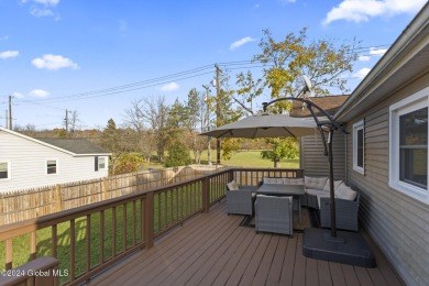 Owners relocating, leaving this renovated 4-bedroom, 2-bath home on Mechanicville Golf Club in New York - for sale on GolfHomes.com, golf home, golf lot