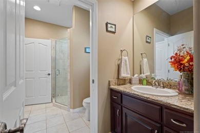 Beautiful 4-bed, 2 full & 2 half-bath home in a desirable gated on  in Oklahoma - for sale on GolfHomes.com, golf home, golf lot