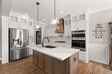 Upgrades! Upgrades! In this custom 5BR, 3BA home with a Finished on Champions Pointe Golf Course in Indiana - for sale on GolfHomes.com, golf home, golf lot