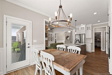 Upgrades! Upgrades! In this custom 5BR, 3BA home with a Finished on Champions Pointe Golf Course in Indiana - for sale on GolfHomes.com, golf home, golf lot