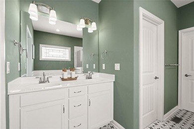 Upgrades! Upgrades! In this custom 5BR, 3BA home with a Finished on Champions Pointe Golf Course in Indiana - for sale on GolfHomes.com, golf home, golf lot