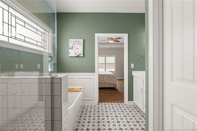 Upgrades! Upgrades! In this custom 5BR, 3BA home with a Finished on Champions Pointe Golf Course in Indiana - for sale on GolfHomes.com, golf home, golf lot