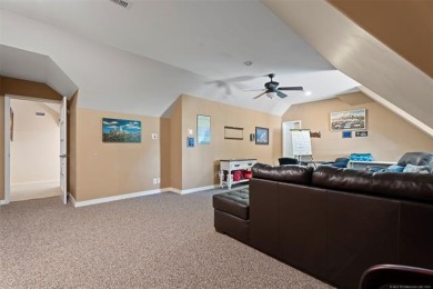 Beautiful 4-bed, 2 full & 2 half-bath home in a desirable gated on  in Oklahoma - for sale on GolfHomes.com, golf home, golf lot