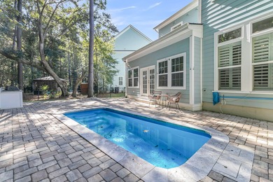 Step inside this impressive three-story residence in the on Dunes West Golf Club in South Carolina - for sale on GolfHomes.com, golf home, golf lot