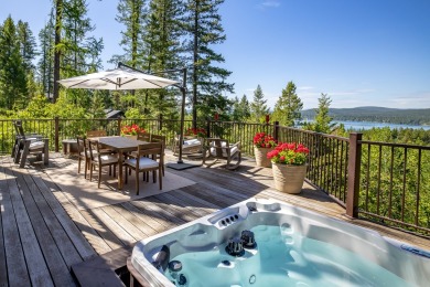 Enjoy pristine Whitefish LAKE VIEWS from this FULLY REMODELED on Iron Horse Golf Club in Montana - for sale on GolfHomes.com, golf home, golf lot