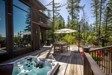 Enjoy pristine Whitefish LAKE VIEWS from this FULLY REMODELED on Iron Horse Golf Club in Montana - for sale on GolfHomes.com, golf home, golf lot