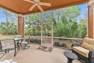 Serene and secure!!! A beautiful garden view that backs up to a on The Legacy Golf and Tennis Club in Florida - for sale on GolfHomes.com, golf home, golf lot