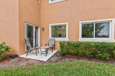 Serene and secure!!! A beautiful garden view that backs up to a on The Legacy Golf and Tennis Club in Florida - for sale on GolfHomes.com, golf home, golf lot