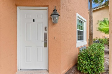 Serene and secure!!! A beautiful garden view that backs up to a on The Legacy Golf and Tennis Club in Florida - for sale on GolfHomes.com, golf home, golf lot