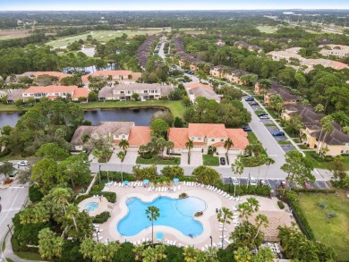 Serene and secure!!! A beautiful garden view that backs up to a on The Legacy Golf and Tennis Club in Florida - for sale on GolfHomes.com, golf home, golf lot