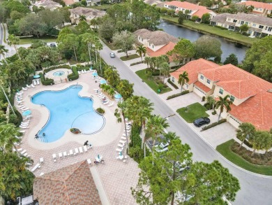 Serene and secure!!! A beautiful garden view that backs up to a on The Legacy Golf and Tennis Club in Florida - for sale on GolfHomes.com, golf home, golf lot