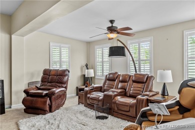 This inviting 4-bedroom, 2-bath home is nestled in PineCrest on Pinecrest Country Club in North Carolina - for sale on GolfHomes.com, golf home, golf lot