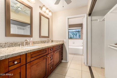 This stunning two-story home offers bright, airy living spaces on Stonecreek Golf Club in Arizona - for sale on GolfHomes.com, golf home, golf lot