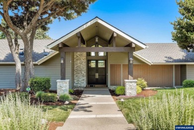 Stunning golf course  mountain views from this fully updated on Illahe Hills Country Club in Oregon - for sale on GolfHomes.com, golf home, golf lot