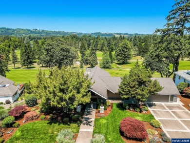Stunning golf course  mountain views from this fully updated on Illahe Hills Country Club in Oregon - for sale on GolfHomes.com, golf home, golf lot