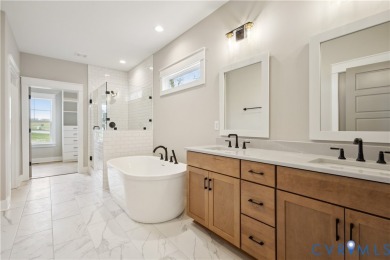 The BRICKSHIRE CREEKWOOD boasts just under 3500 square feet, 4 on Brickshire Golf Club in Virginia - for sale on GolfHomes.com, golf home, golf lot