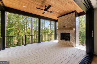 This exquisite new construction home is nestled on a quiet on The Governors Towne Club in Georgia - for sale on GolfHomes.com, golf home, golf lot