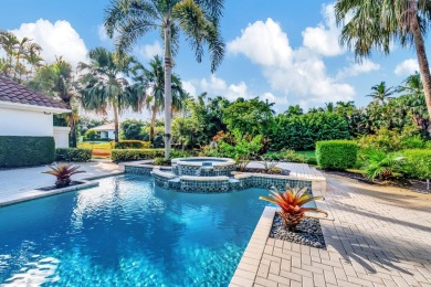 Lovely 5-bedroom + office home with southern exposure, located on St. Andrews Country Club of Boca Raton in Florida - for sale on GolfHomes.com, golf home, golf lot