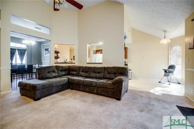 Discover comfort and style in this beautiful ranch-style home in on Cherokee Rose Country Club in Georgia - for sale on GolfHomes.com, golf home, golf lot