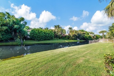 Lovely 5-bedroom + office home with southern exposure, located on St. Andrews Country Club of Boca Raton in Florida - for sale on GolfHomes.com, golf home, golf lot