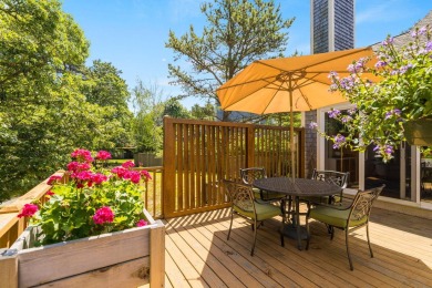 Popular D model townhome with a lovely courtyard in Kings Way on The Club At Yarmouthport in Massachusetts - for sale on GolfHomes.com, golf home, golf lot