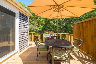 Popular D model townhome with a lovely courtyard in Kings Way on The Club At Yarmouthport in Massachusetts - for sale on GolfHomes.com, golf home, golf lot